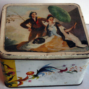Caja de latón Goya