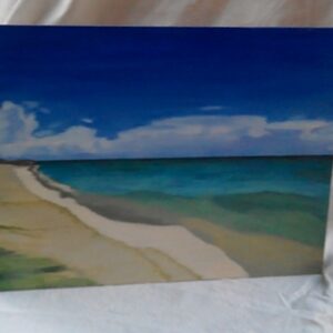 Pintura de marina al óleo