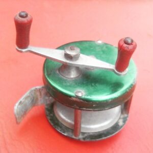 Carrete de pesca retro