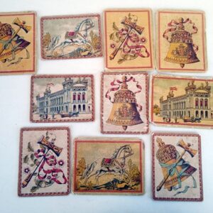 Juego de cartas de La Aduana de  Enrique Borrás años 30