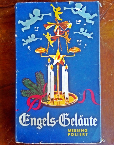 Candelabro navidad Angel Chimes