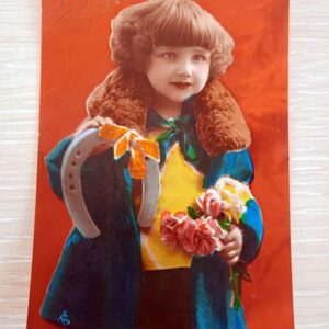 Postales de felicitación escritas del 1900