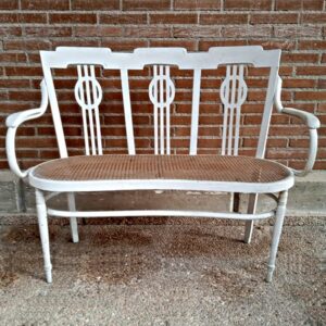 Sillon o banco y sillas art deco