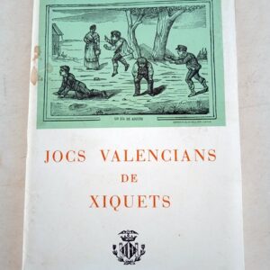 Jocs Valencians de Xiquets , fichas juegos