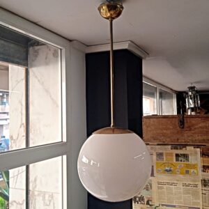 Lámpara bola grande art deco