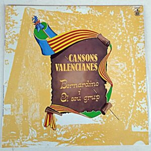 Disco Cansons valencianes Bernardino i el seu grup
