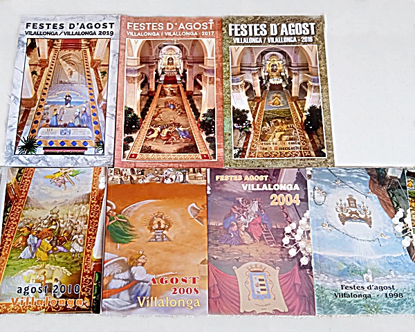 Libros de fiestas patronales Villalonga - Imagen 3