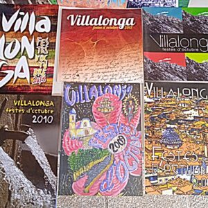 Libros de fiestas patronales Villalonga