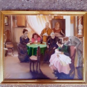 Cuadro pintura familiar