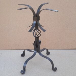 Soporte de mesa de hierro forjado