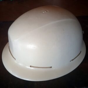 Casco de obrero años 70