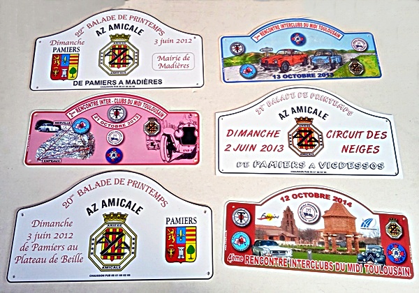 Carteles de parachoque de Az Amicale