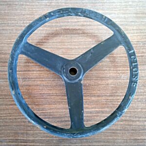 Volante o rueda de hierro, industrial